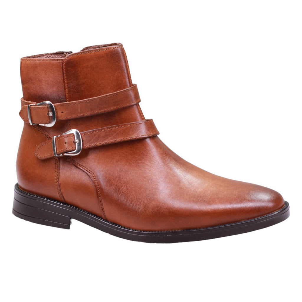 Botin para caballero de doble fajillo – Zapatería Francis