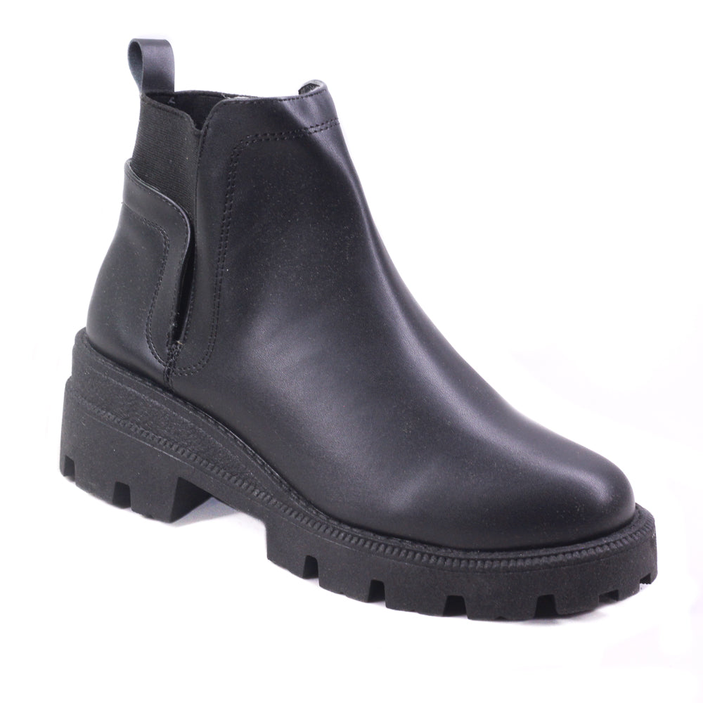 Botin discount elastico negro