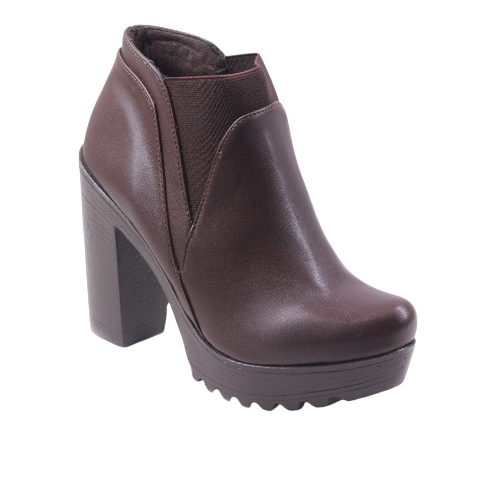 Botin para dama con tela elástica
