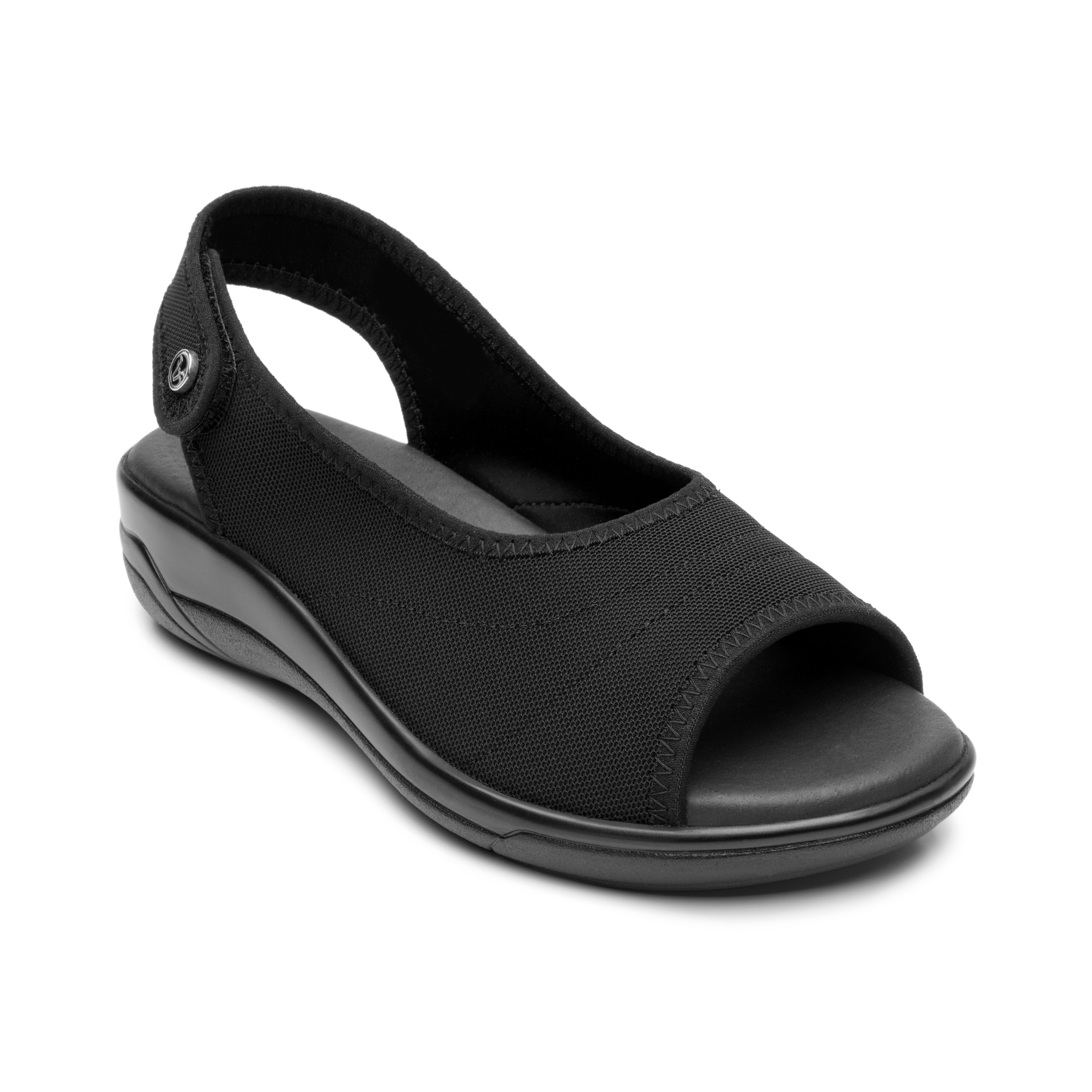 Calzado de dama con velcro trasero