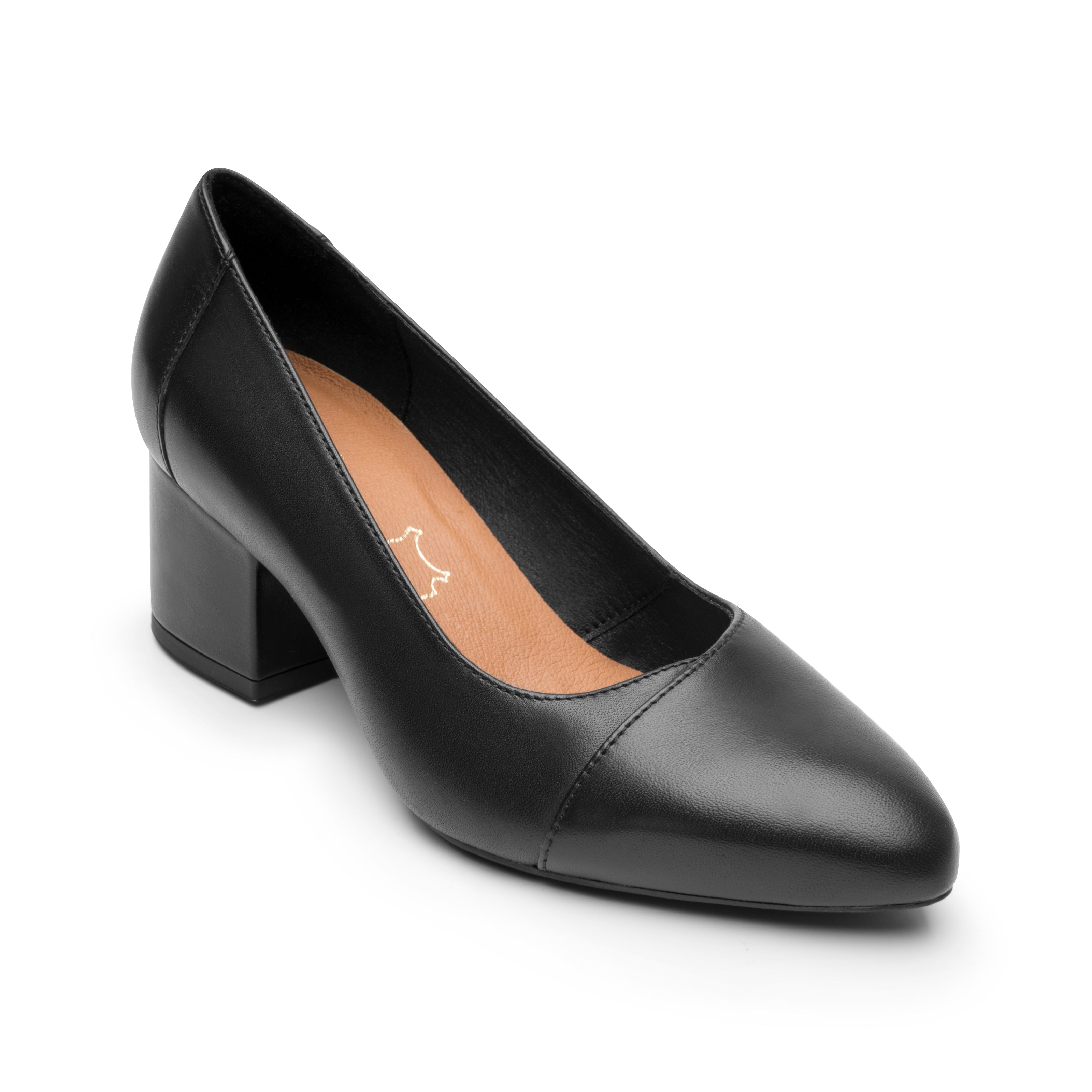 Zapato de dama con tacón medio