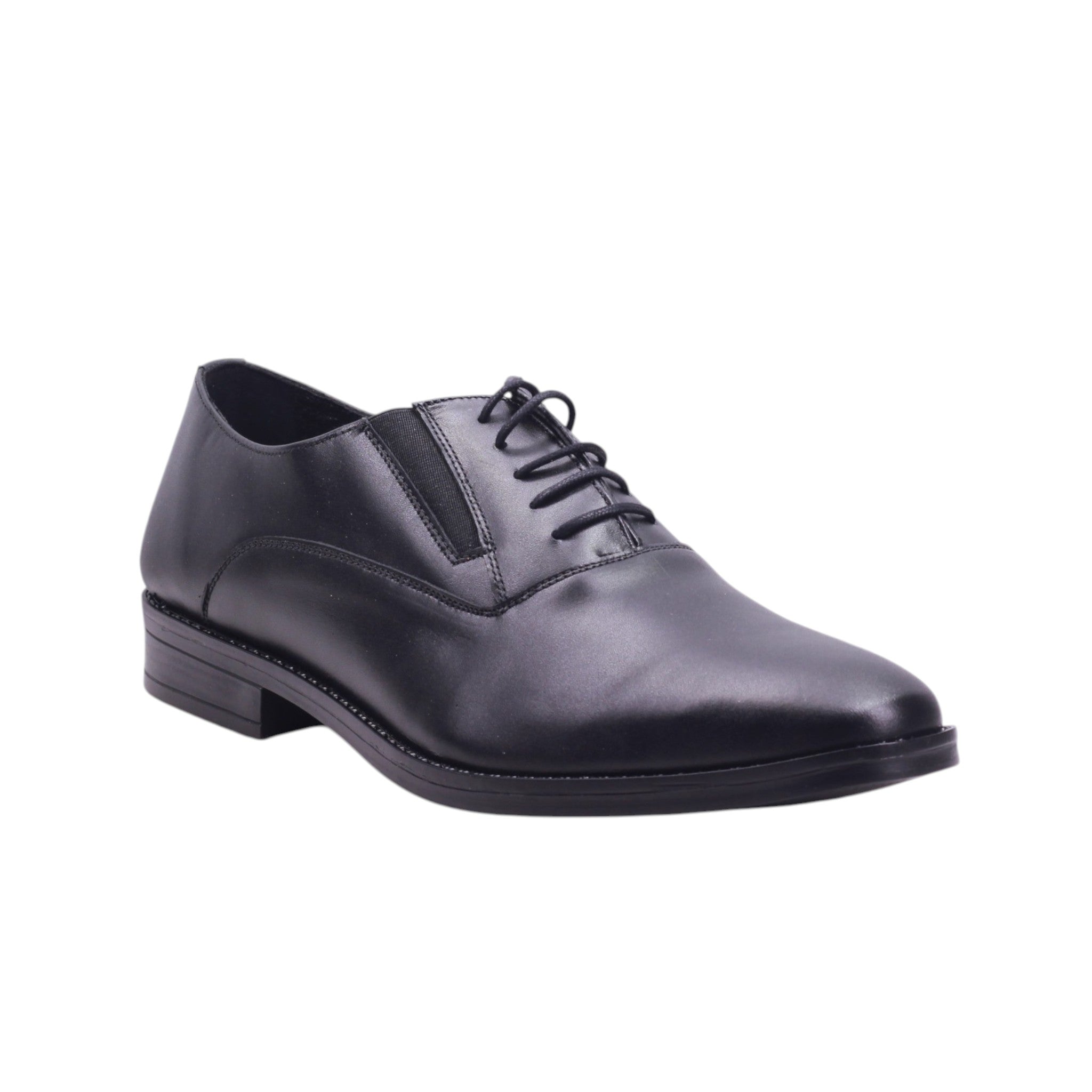 Zapato Formal Dama Corte Vacuno Con Agujetas
