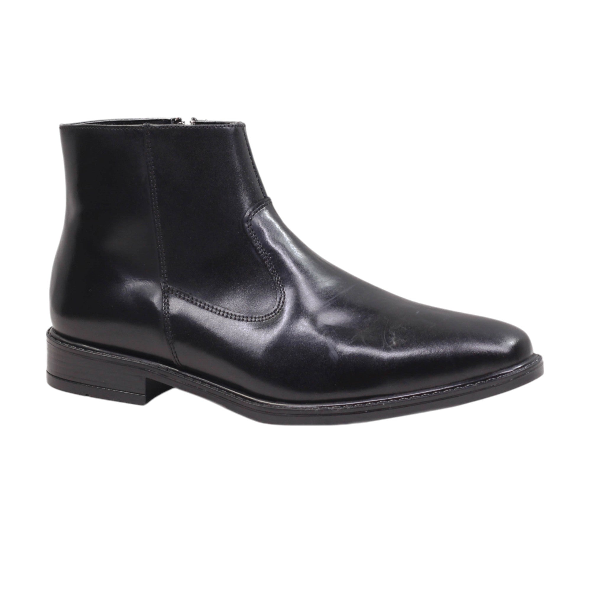Botin formal para caballero con cierre lateral