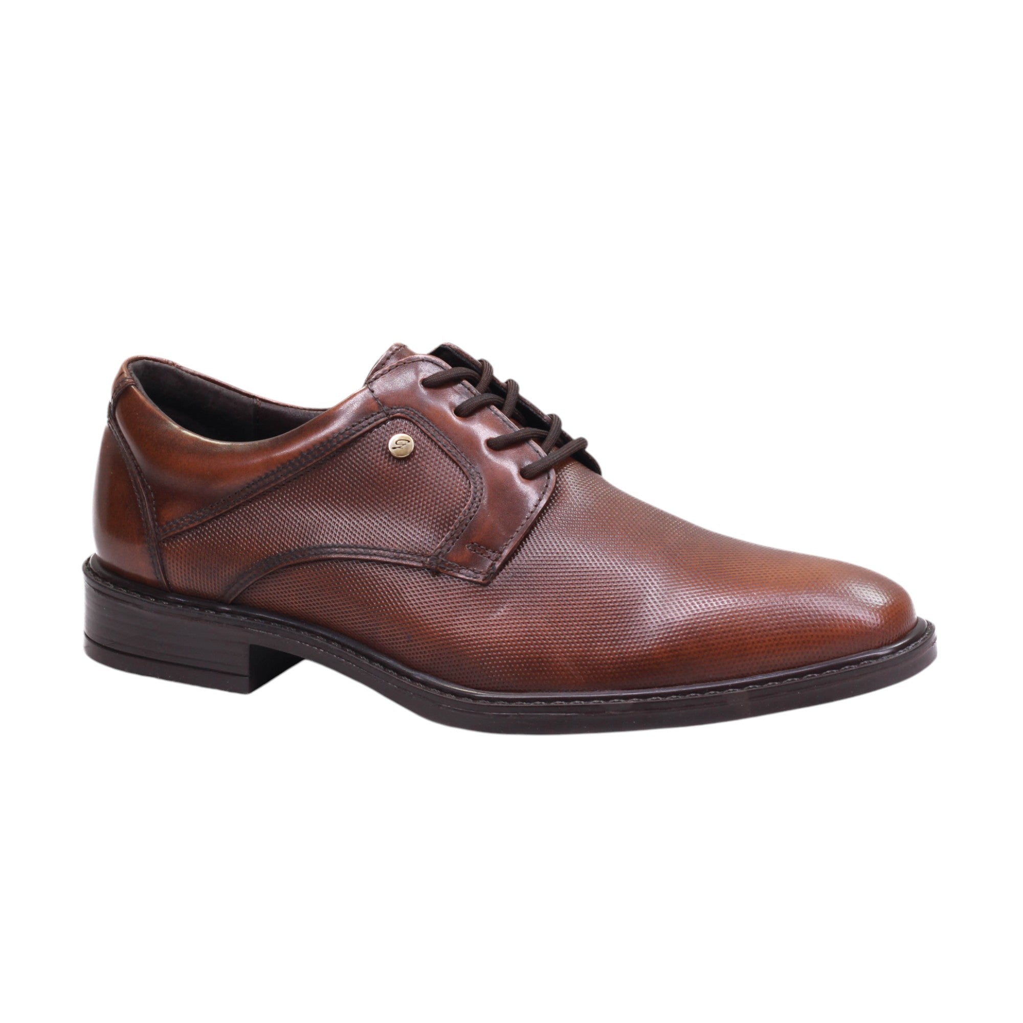 Calzado formal para caballero de piel grabada y lisa