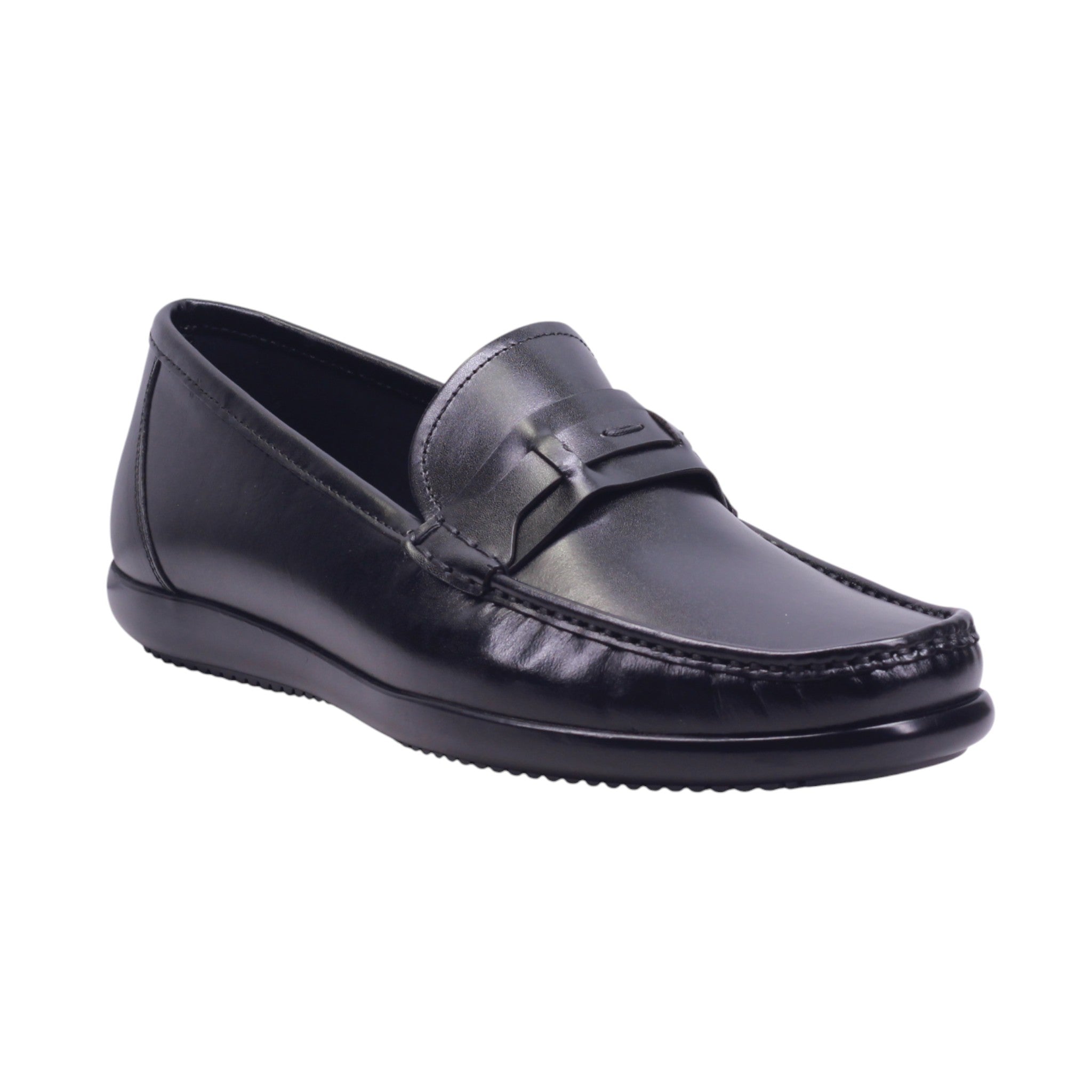 Mocasín clásico de caballero con traba decorativa