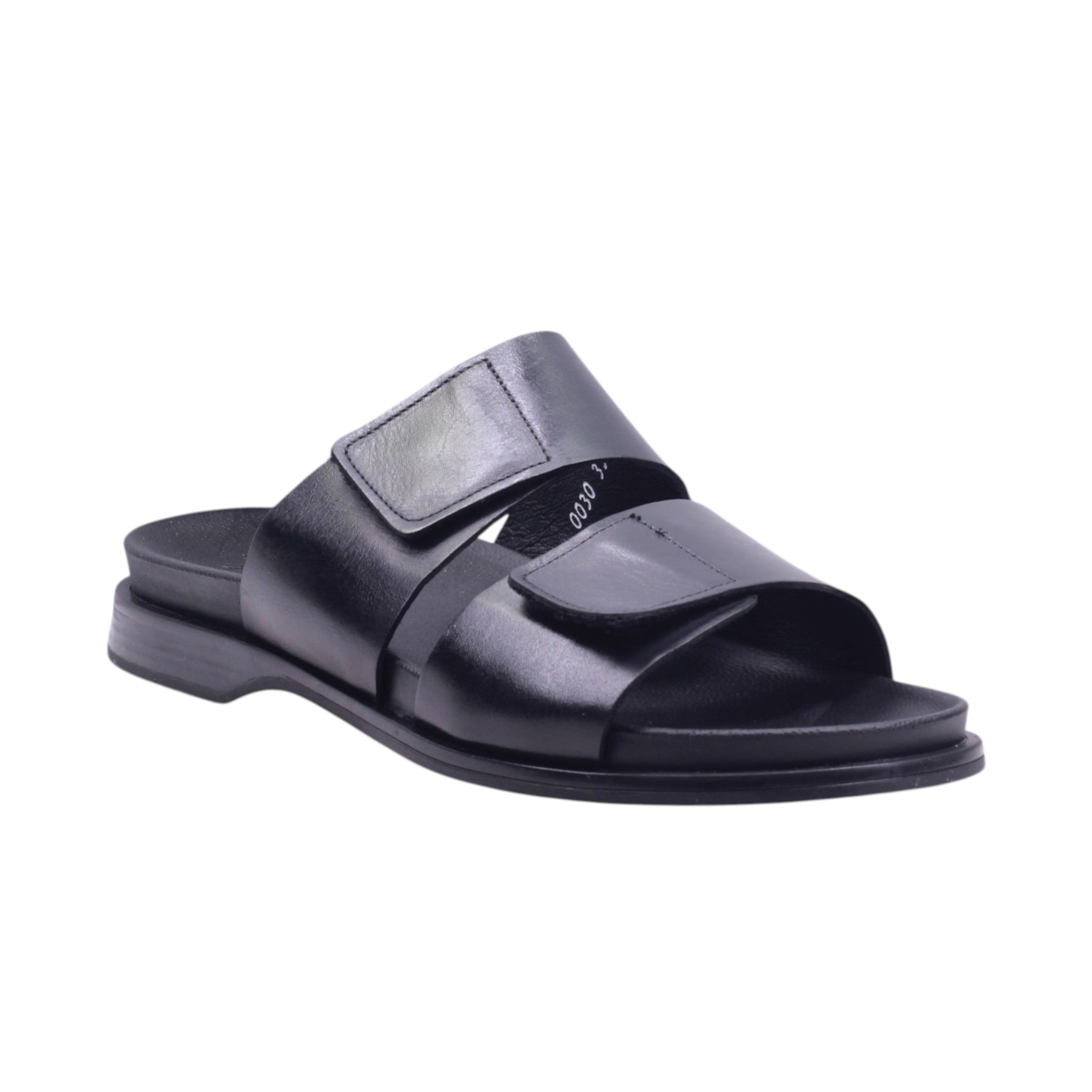 Sandalia de caballero con doble tira ajustable