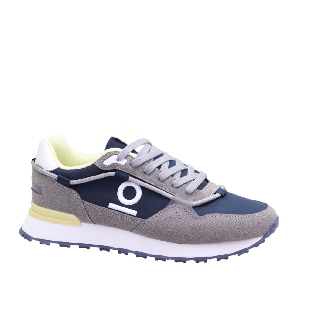 Tenis para caballero con agujeta circular lateral