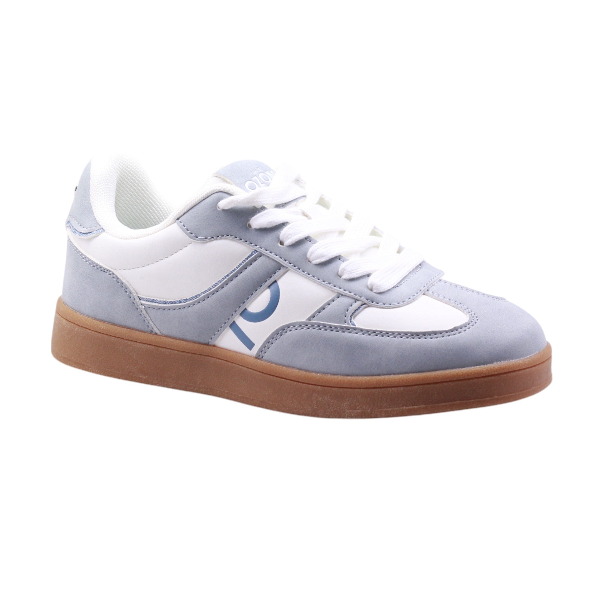 Tenis de dama con punta y talón en nubuck