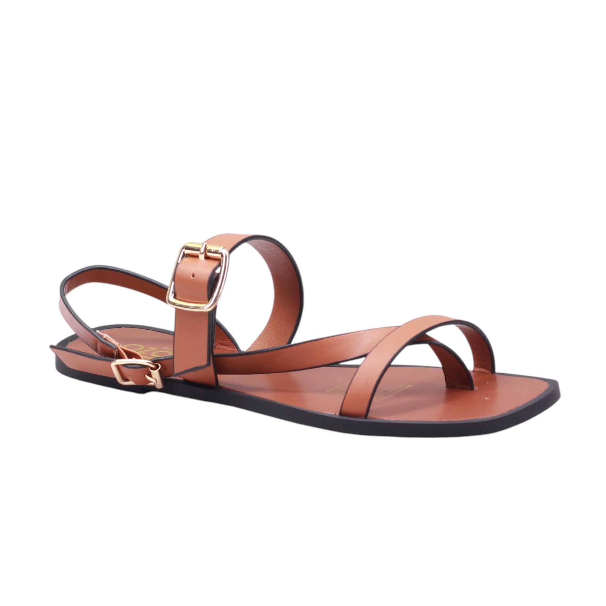 Sandalia casual estilo romana con doble tiras ajustables