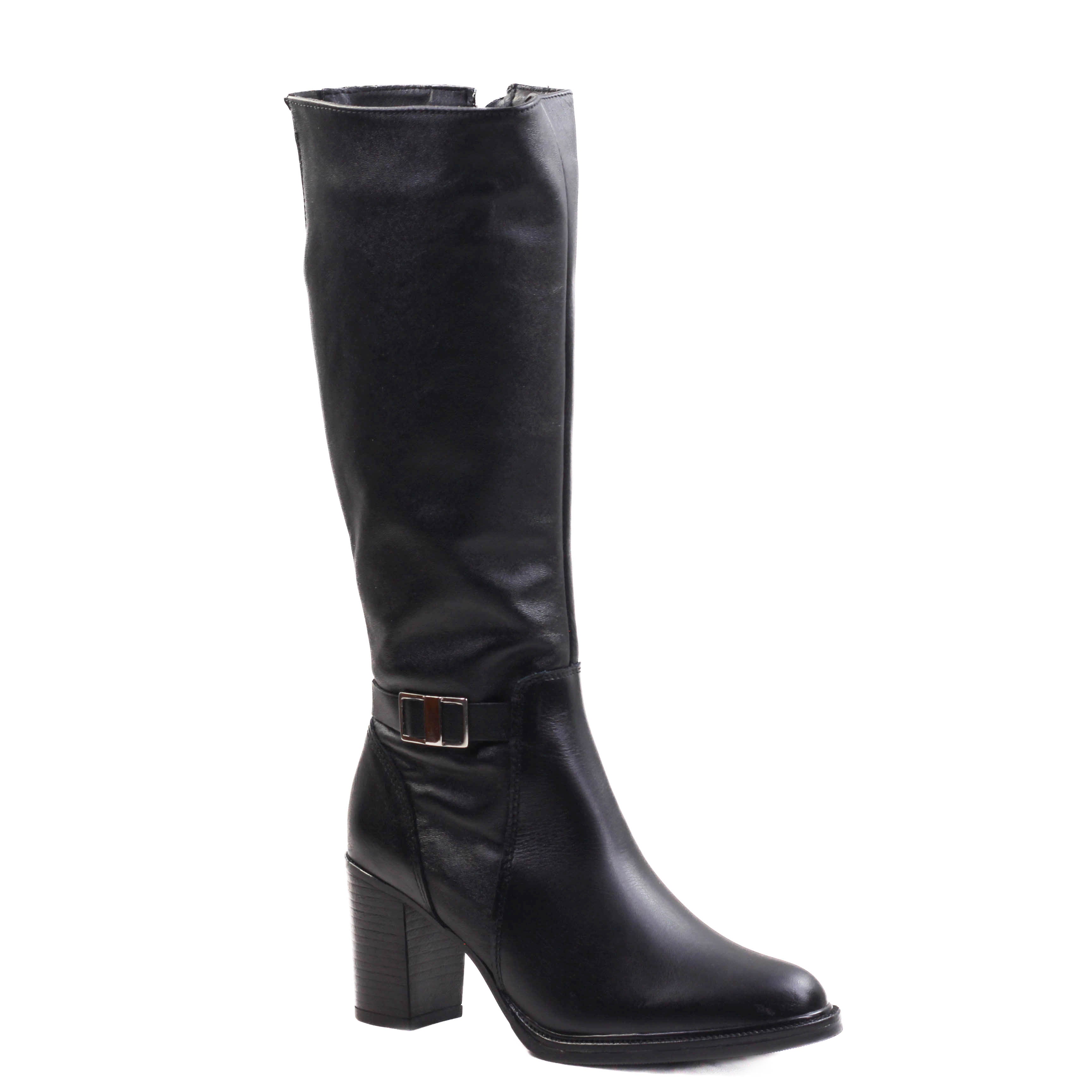 Botas largas tacon cuadrado hot sale