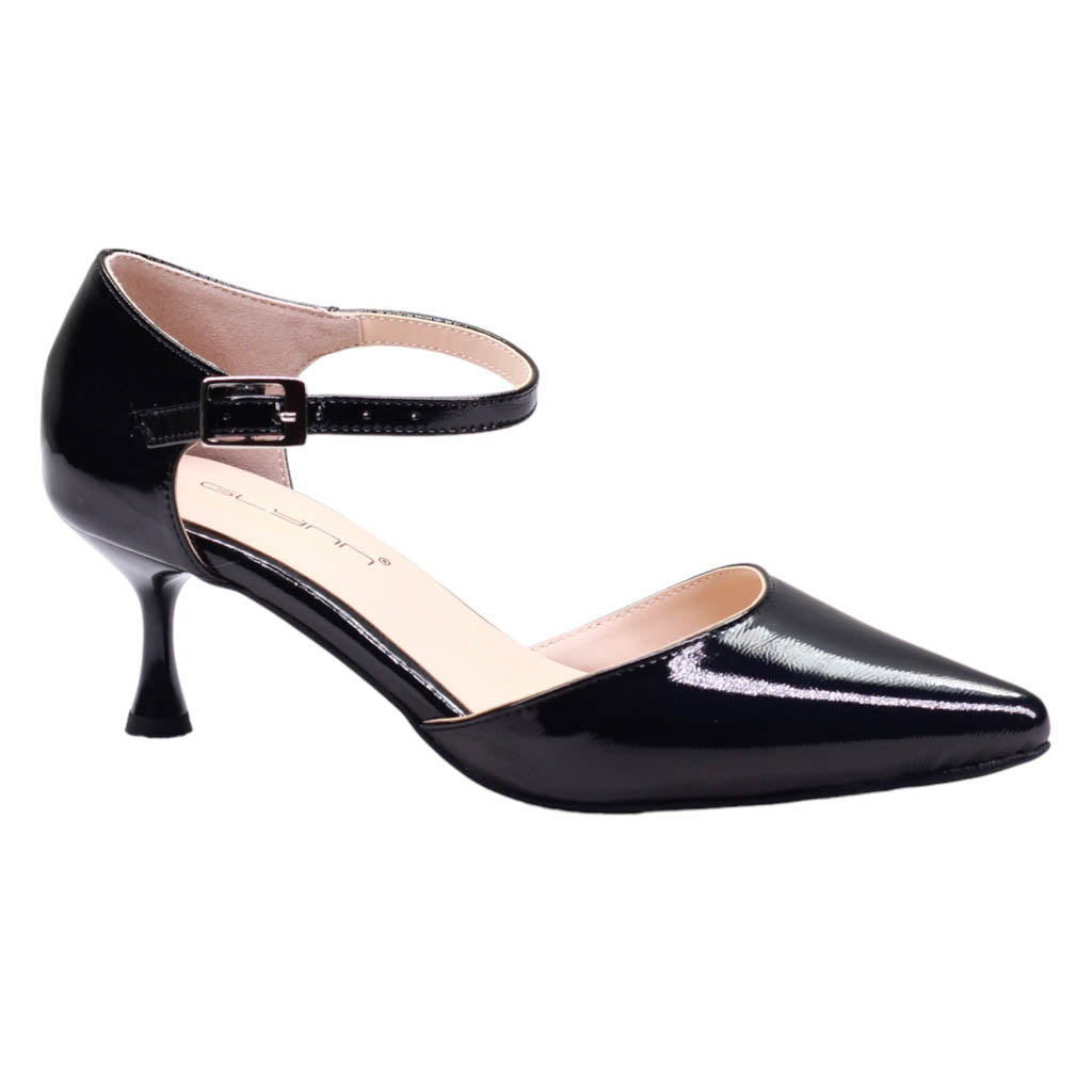 Zapatilla para dama sin corte lateral y ajuste al tobillo