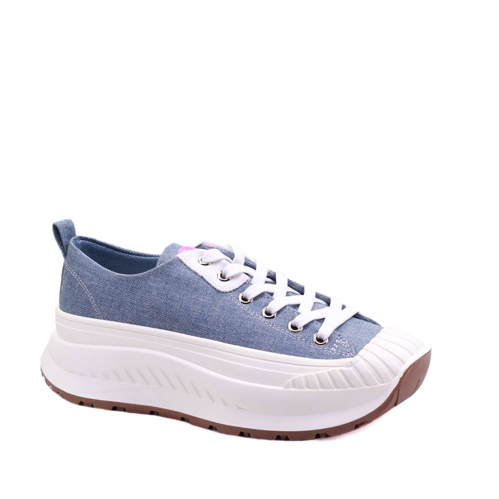 Tenis para dama de plataforma alta y ancha