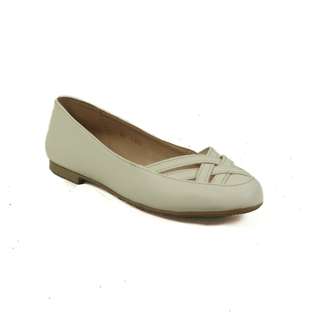 Balerina para dama de tiras en cruce
